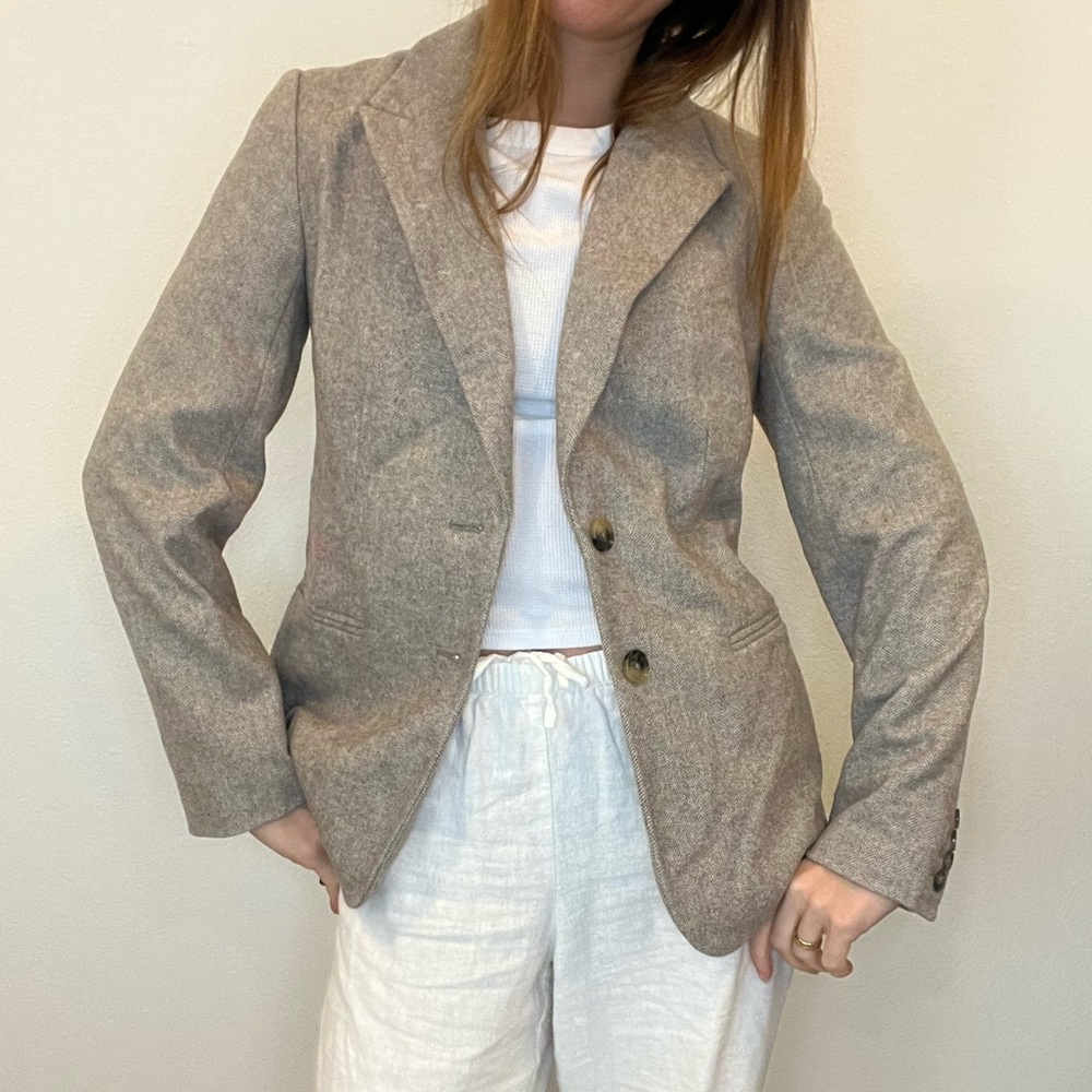 Banana Republic Gray Blazer